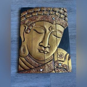 Vintage buddha wall/art decor